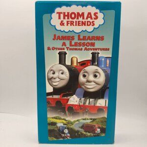 Thomas Friends VHS James Learns A Lesson Other Thomas Adventures 2001 Anchor